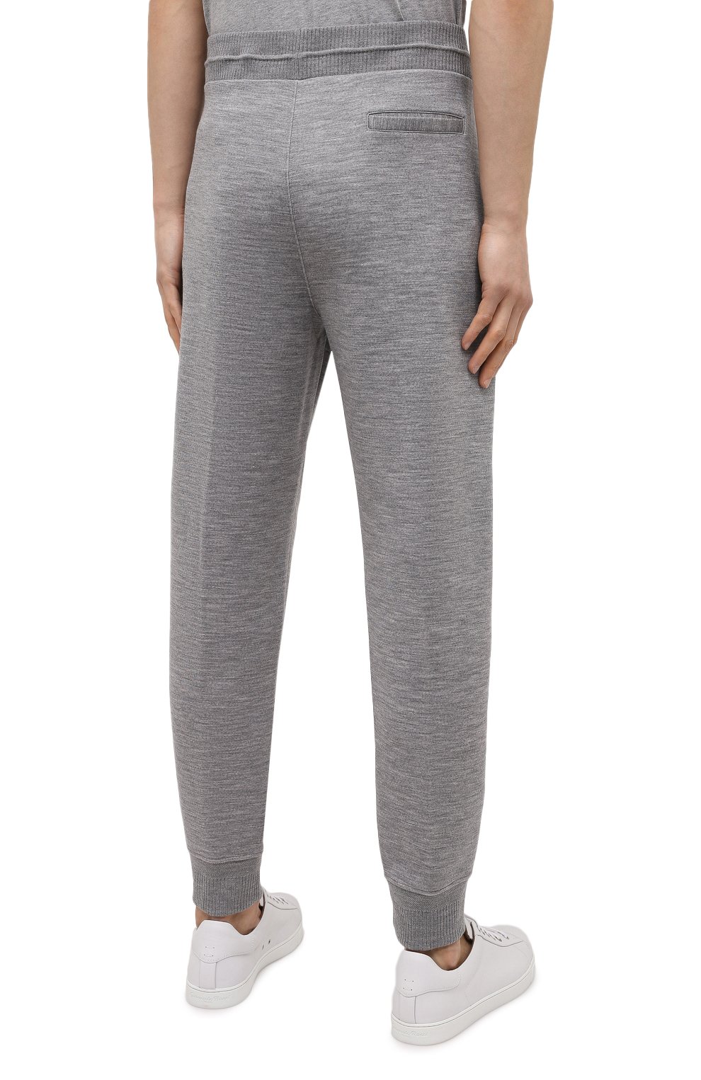 Джоггеры из шерсти и хлопка ZEGNA, арт. UW564/TR0, фото 4