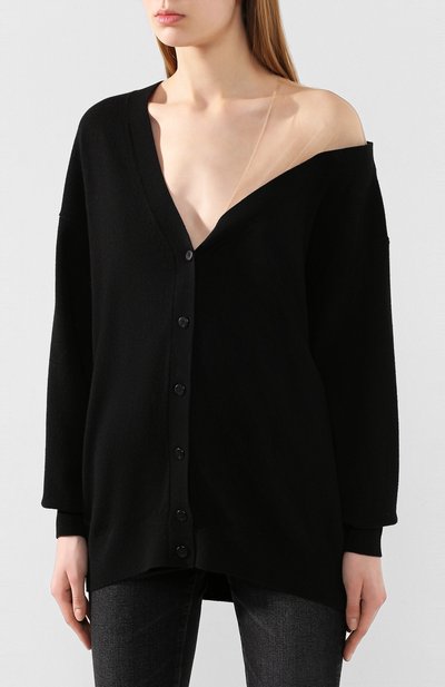 Кардиган из смеси шерсти и вискозы ALEXANDER WANG, арт. 1KC1203007, фото 3