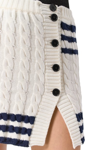 Хлопковая юбка MSGM, арт. 3841MDD193/257279, фото 5