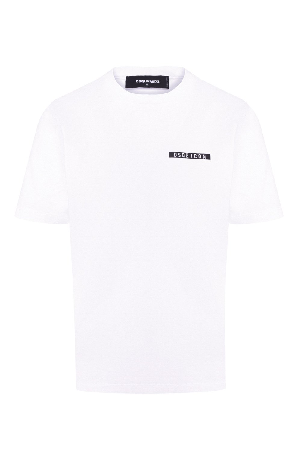 Хлопковая футболка DSQUARED2, арт. S80GC0002/S23009, фото 1