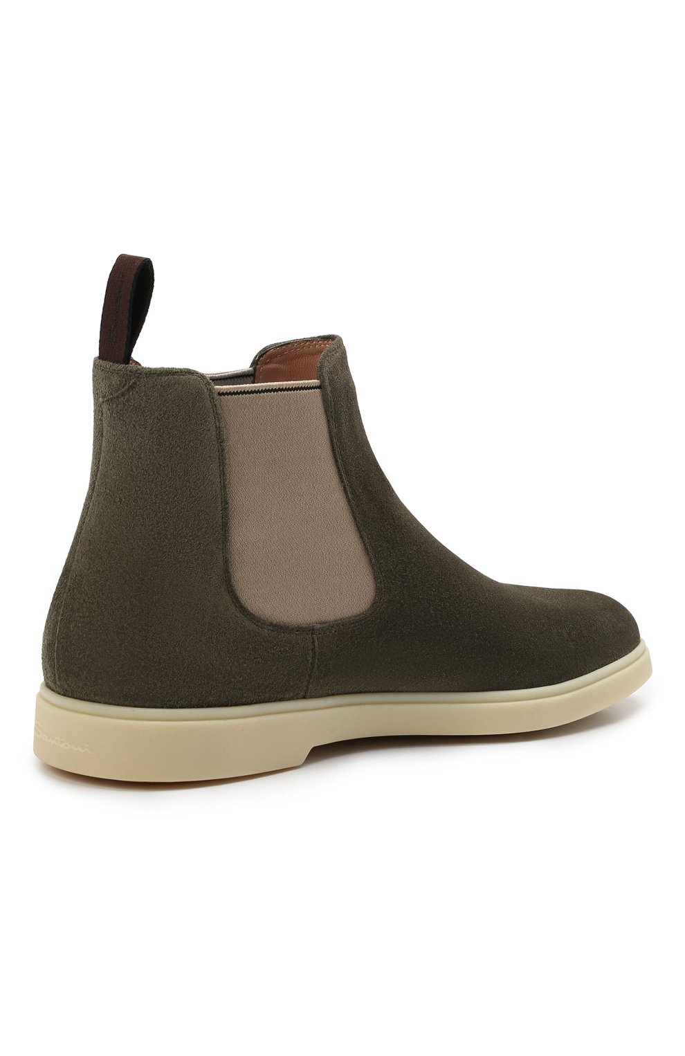 Замшевые ботинки SANTONI, арт. WTYA58854TISNPYLV20, фото 4