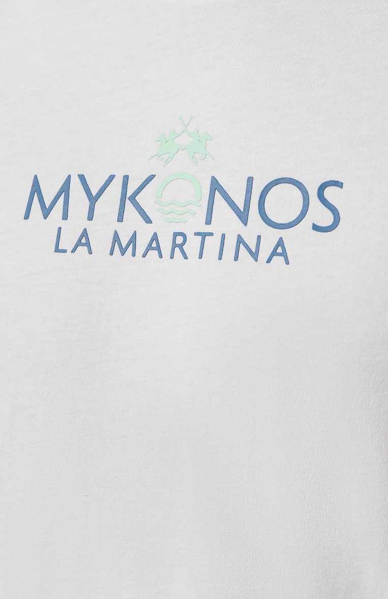 Хлопковая футболка LA MARTINA, арт. YMR605/JS395, фото 1