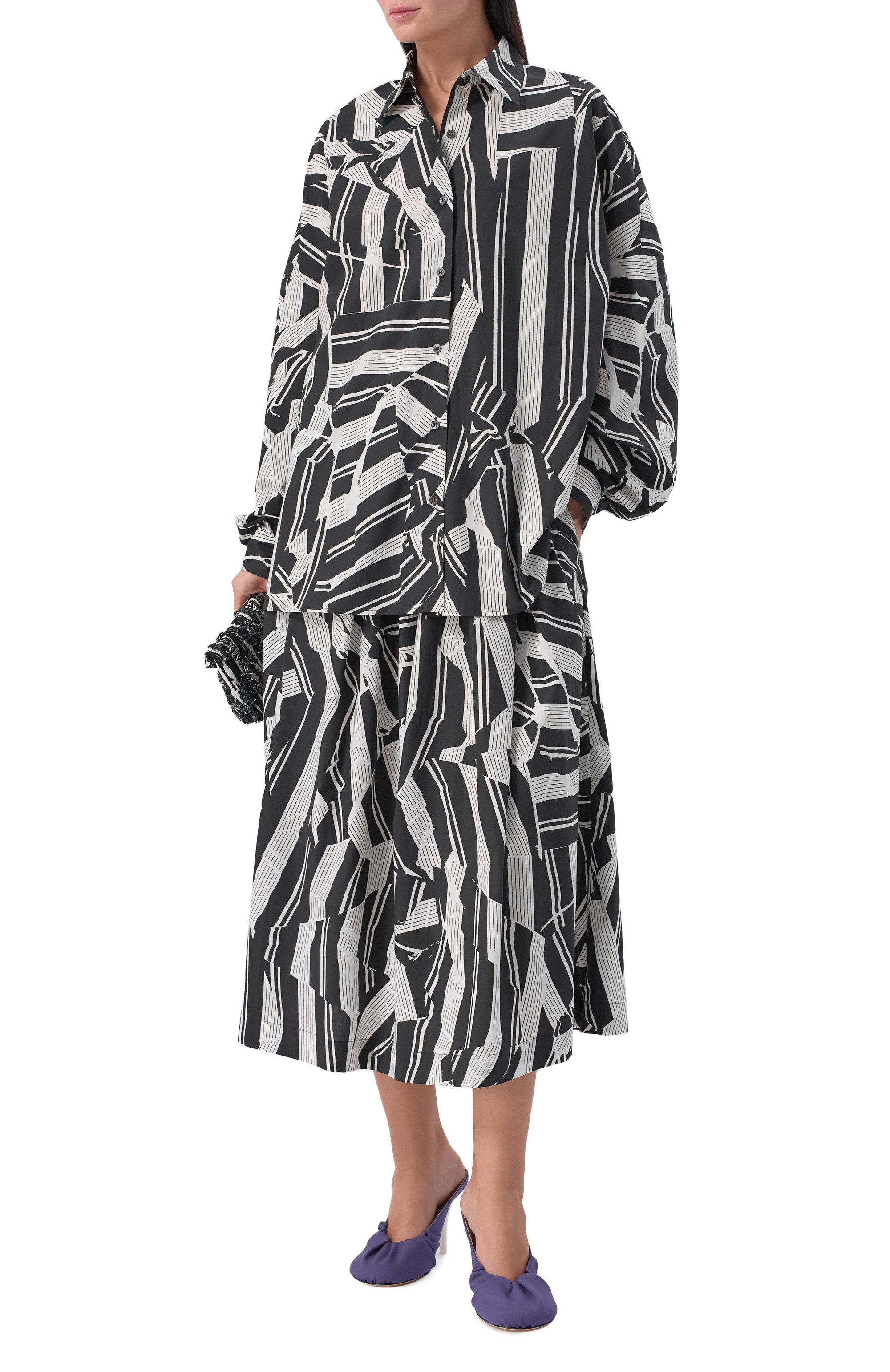 Хлопковая рубашка DRIES VAN NOTEN, арт. 130700/3003, фото 2