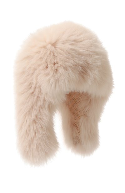 Меховая шапка-ушанка из песца VICTORIA KUSENKOVA, арт. 195050011060, фото 1