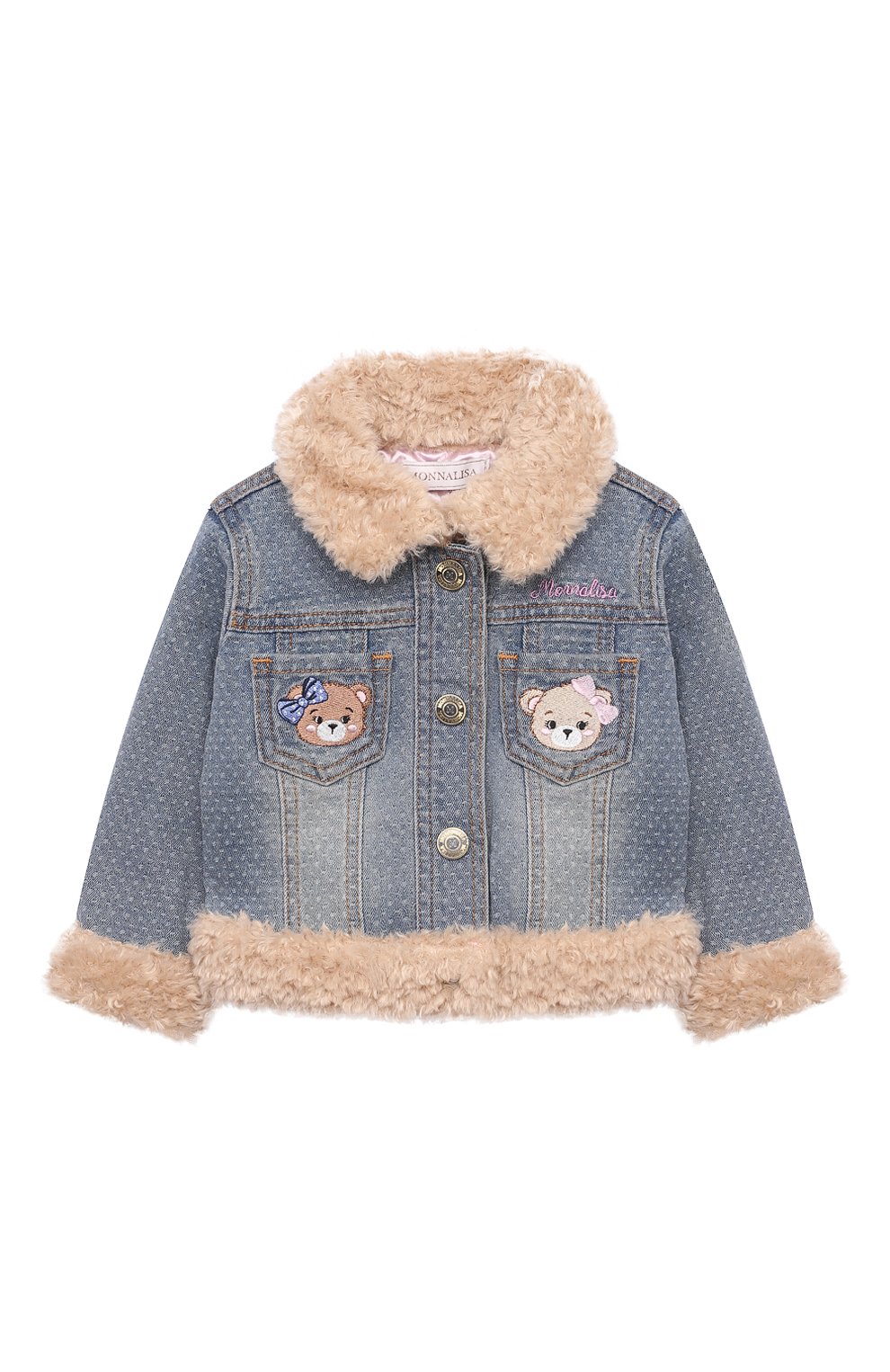 Джинсовая куртка MONNALISA, арт. 39D106., фото 1