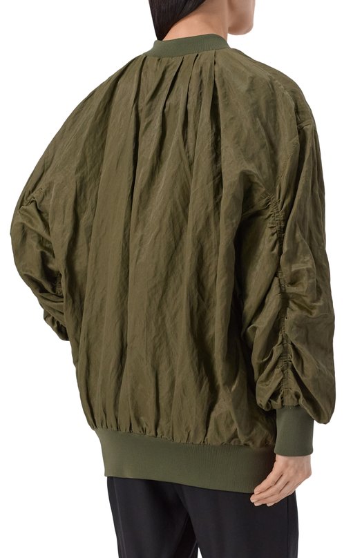 Бомбер Nina Ricci 26PCMA007/C01109 Хаки  26PCMA007/C01109 Фото 4