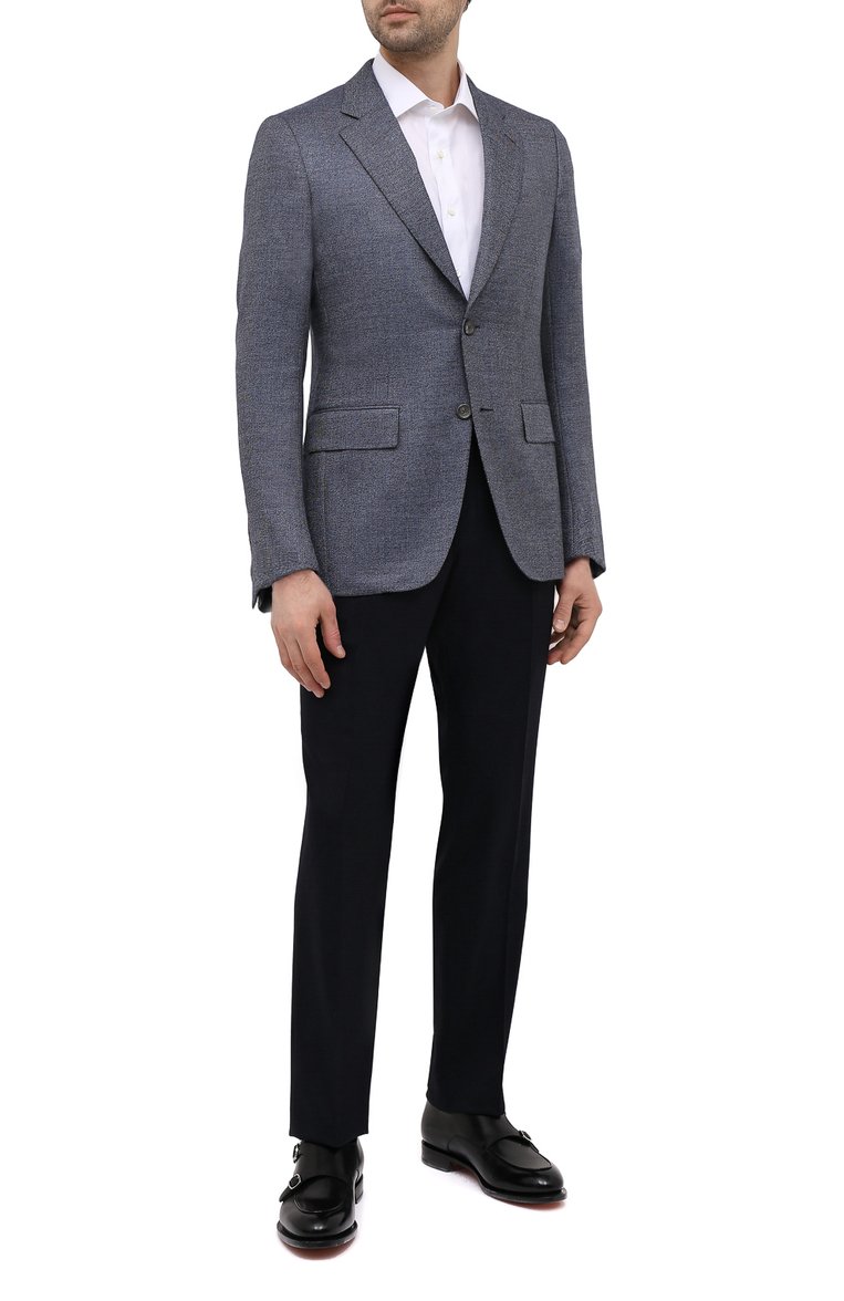 Пиджак из кашемира и шелка ZEGNA, арт. 906N26/10C2N0, фото 2