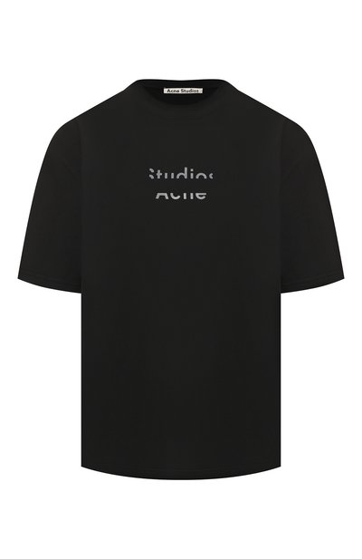 Женская хлопковая футболка ACNE STUDIOS, арт. AL0106