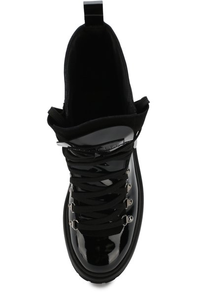 Высокие ботинки из лаковой кожи на шнуровке MONCLER, арт. D2-09A-20480-00-019XC, фото 5