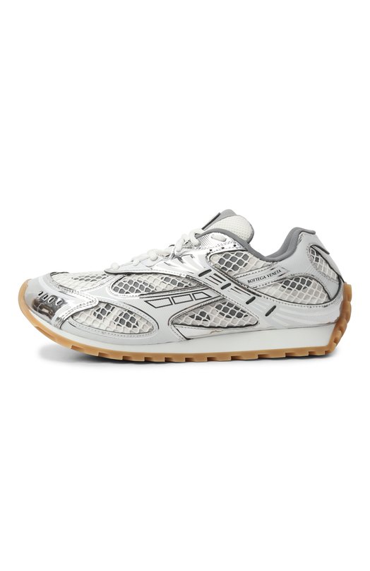 Комбинированные кроссовки Orbit Bottega Veneta 741357/V2X40 Белый  741357/V2X40 Фото 4