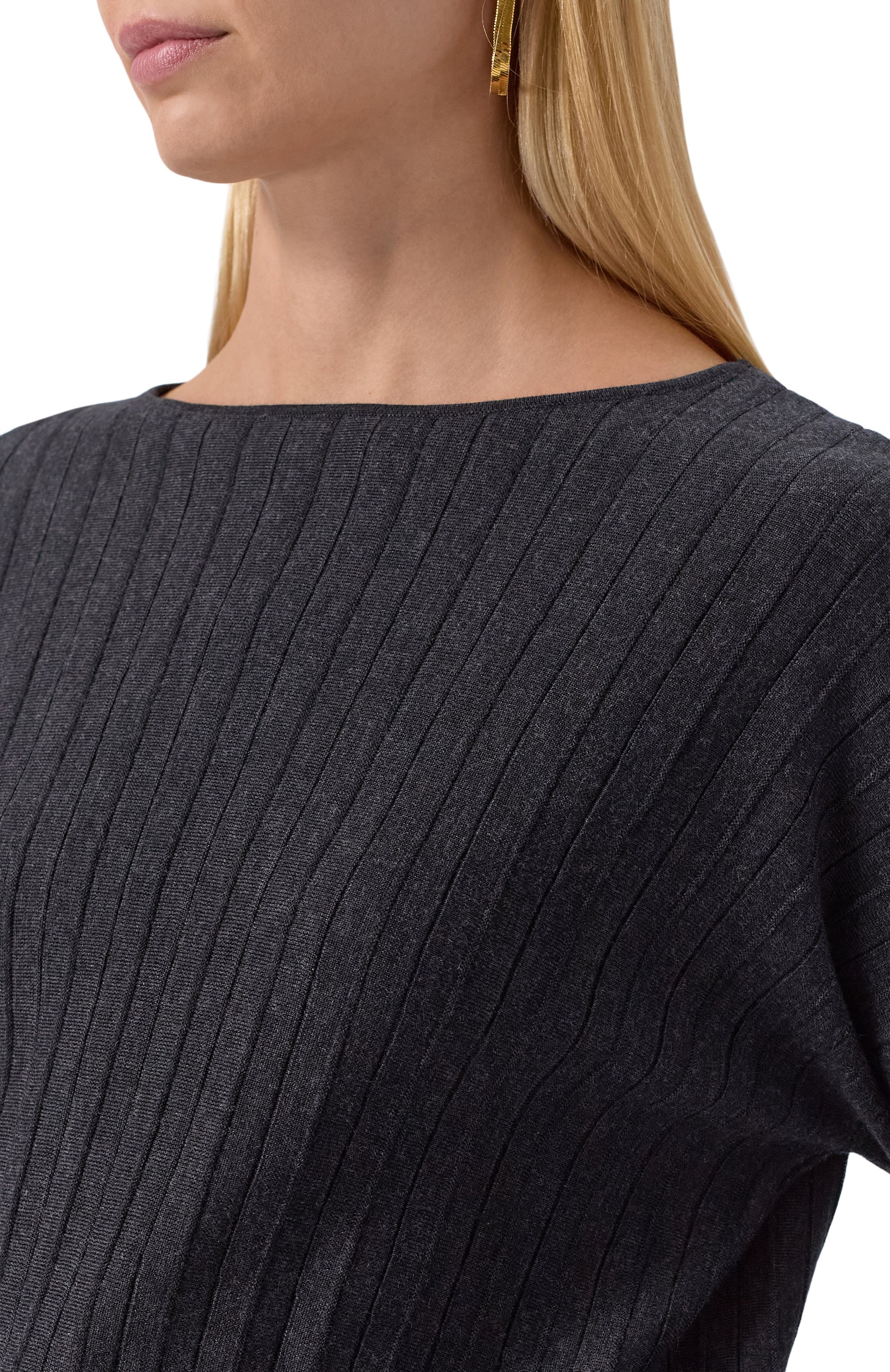 Пуловер из шерсти и шелка AGNONA, арт. K510018E/9D180NE, фото 5