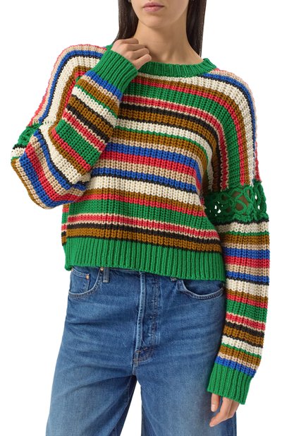 Хлопковый свитер MOTHER, арт. 81856-1576, фото 3