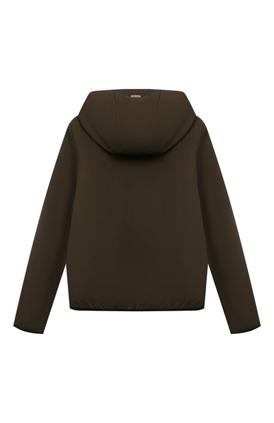 Ветровка HERNO хаки цвета по цене 34850 руб., арт. GI000010X/12456/10A-14A, фото 2 Ветровка HERNO, арт. GI000010X/12456/10A-14A, фото 2