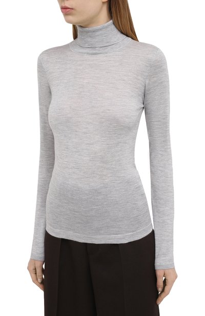 Водолазка из кашемира и шелка BRUNELLO CUCINELLI, арт. M13800063, фото 3