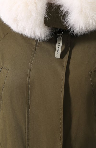 Парка с меховой подкладкой YS ARMY PARIS, арт. 20WFM01695F52X, фото 5
