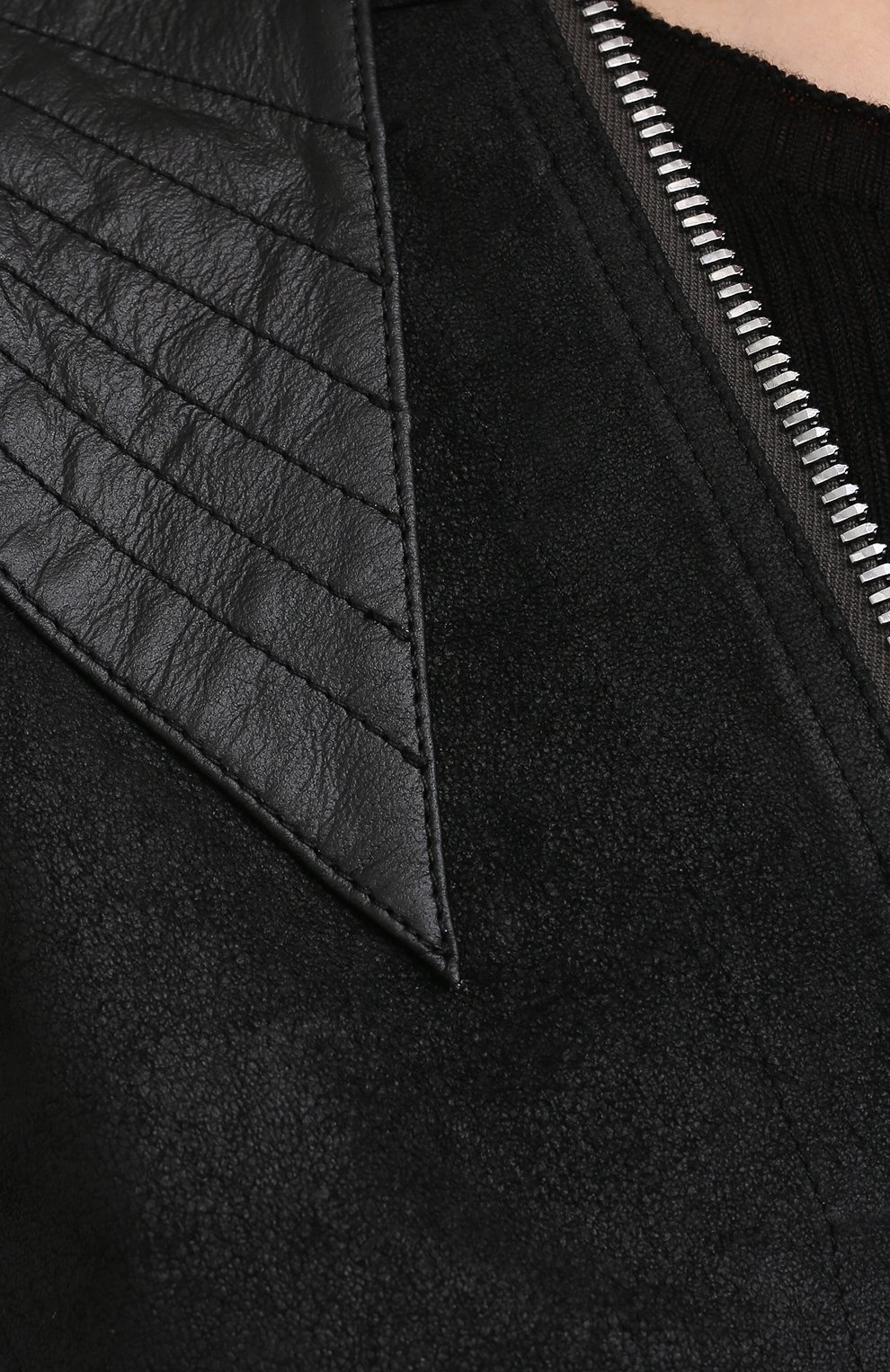 Кожаное пальто RICK OWENS, арт. RP21S3945/LBAB, фото 5