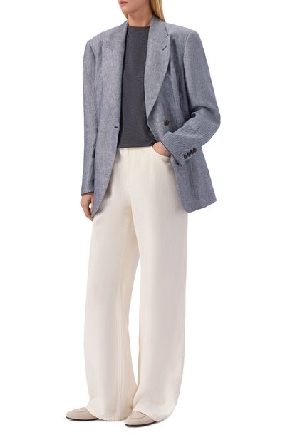 Хлопковая футболка BRUNELLO CUCINELLI, арт. MPT81EC710, фото 2