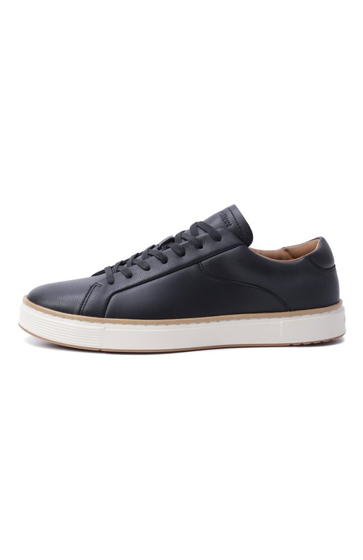 Кожаные кеды Emporio Armani EM003081/AF18228 Синий  EM003081/AF18228 Фото 4