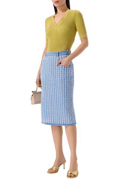 Джинсовая юбка NINA RICCI, арт. 26PDJU026/C01118, фото 2