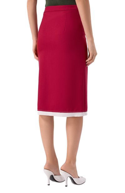 Шерстяная юбка MARNI, арт. G0MA0810QS/UTW839, фото 4