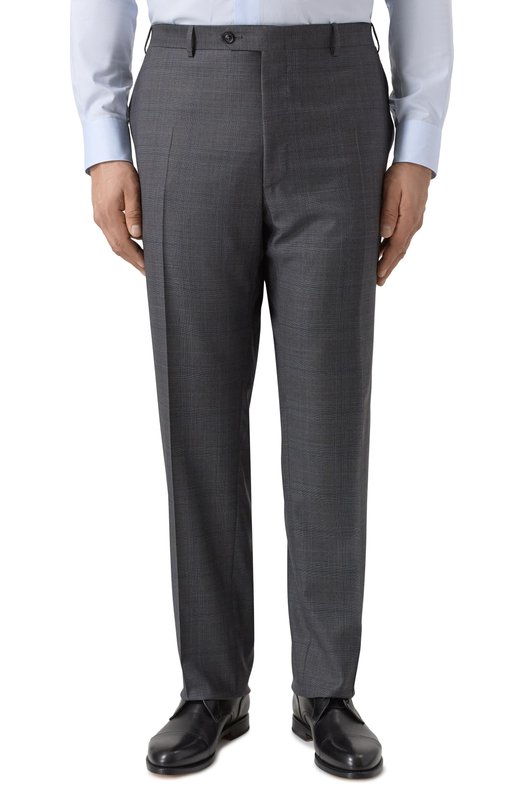 Костюм из шерсти и шелка Canali E11220/10-BX05604 Серый  E11220/10-BX05604 Фото 6