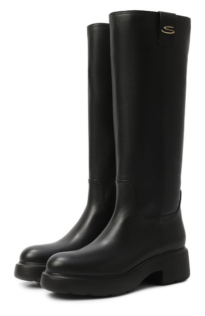 Женские кожаные сапоги SANTONI, арт. WSEG71747SM0NVRF