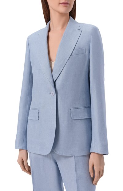 Льняной жакет WEEKEND MAX MARA, арт. WKDNALUT, фото 3