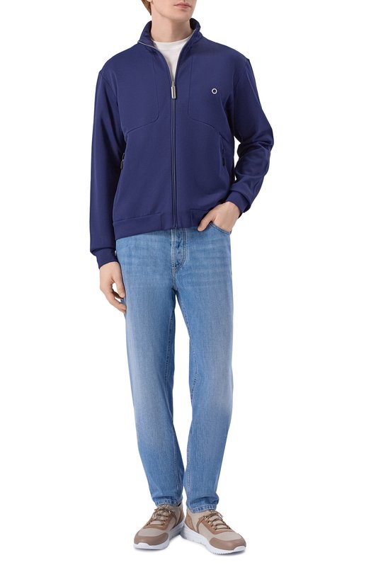 Комбинированные кроссовки Stefano Ricci UV689G6524/TWMSDP Бежевый  UV689G6524/TWMSDP Фото 2