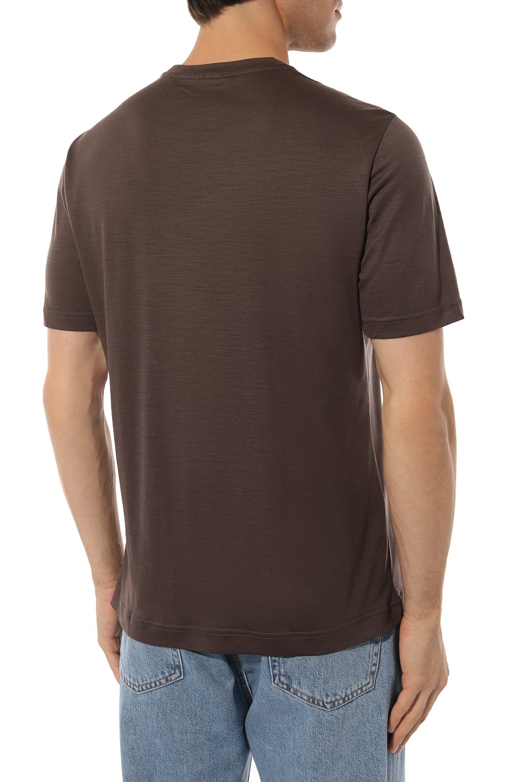 Шерстяная футболка CAPOBIANCO, арт. 15M660.JE00., фото 4