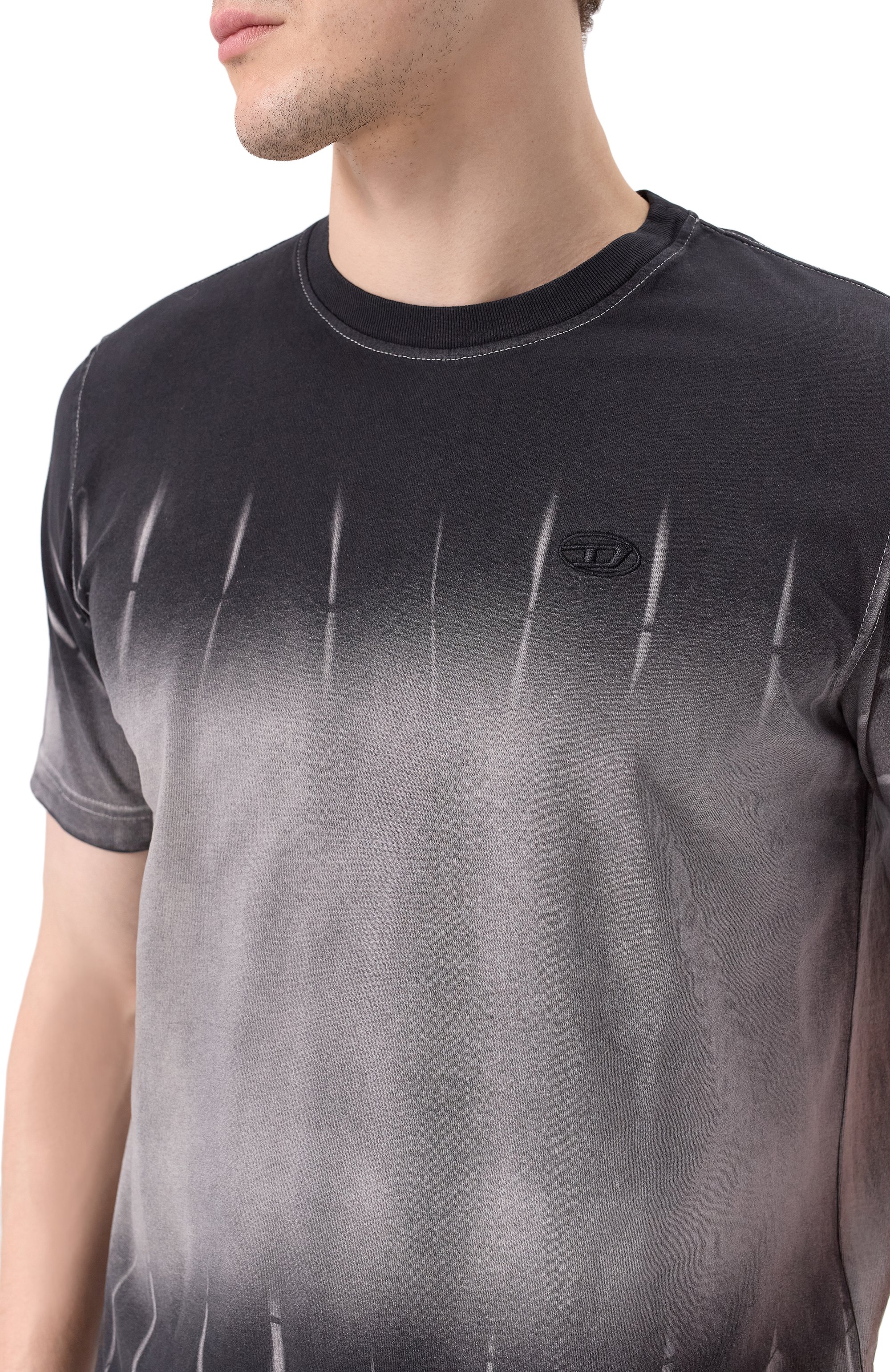 Хлопковая футболка DIESEL, арт. A17801/0SLBQ, фото 5