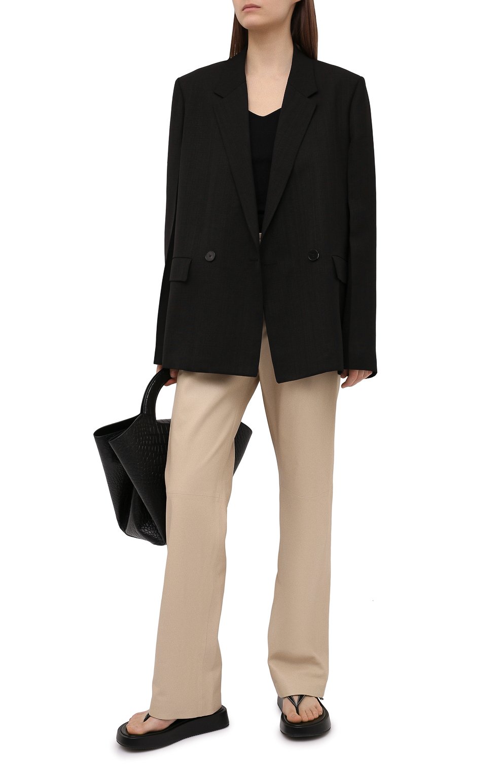 Кожаные брюки JOSEPH, арт. JF005265, фото 2