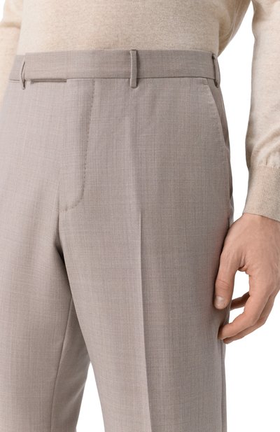 Шерстяные брюки ZEGNA, арт. 75TB12/811F34A8, фото 5