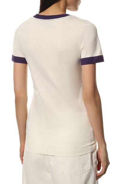 Хлопковая футболка DOLCE & GABBANA, арт. F8M68T/HI7VS, фото 4