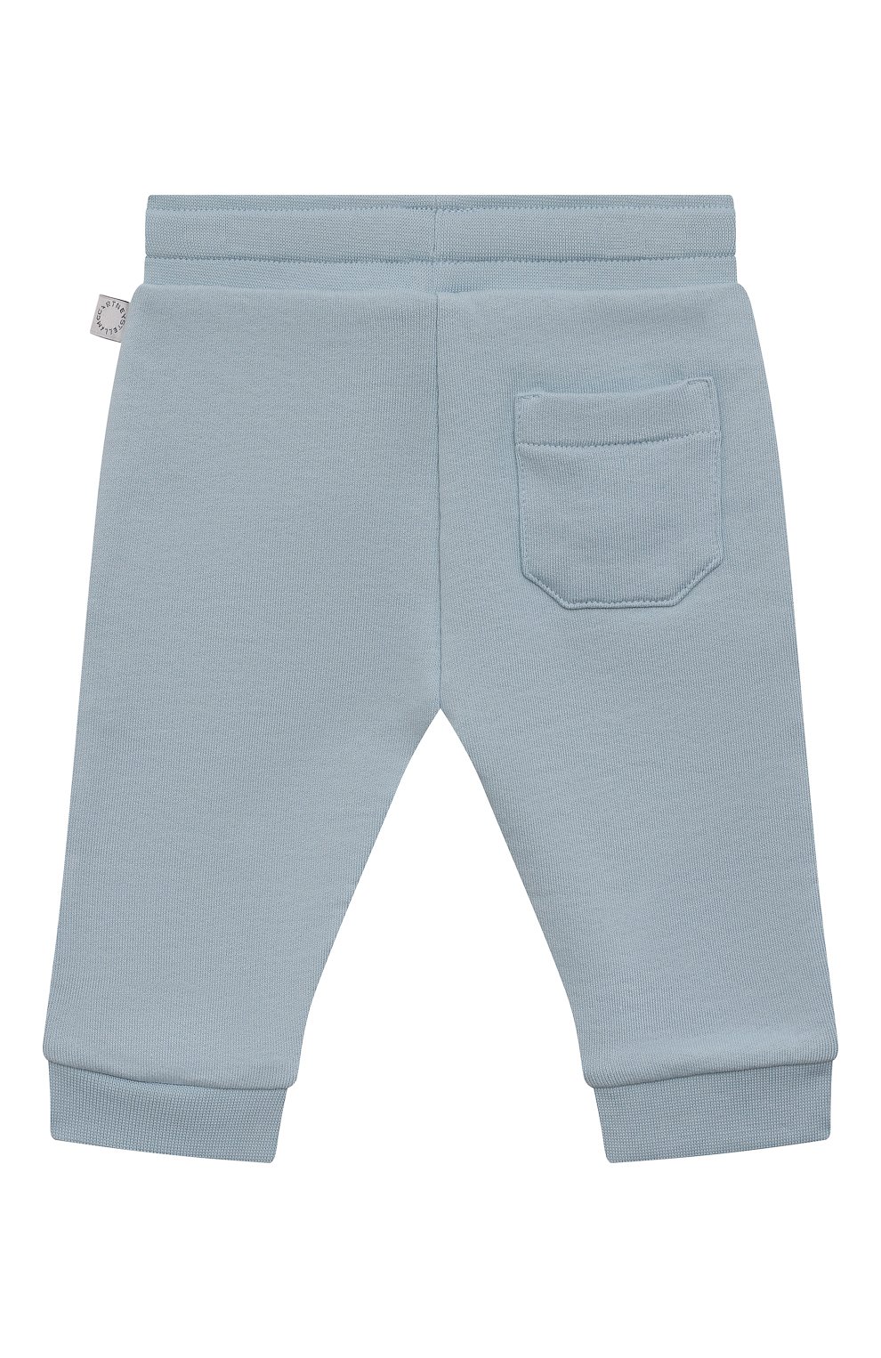 Хлопковые джоггеры STELLA MCCARTNEY голубого цвета по цене 7275 руб., арт. TS6730, фото 2 Хлопковые джоггеры STELLA MCCARTNEY, арт. TS6730, фото 2