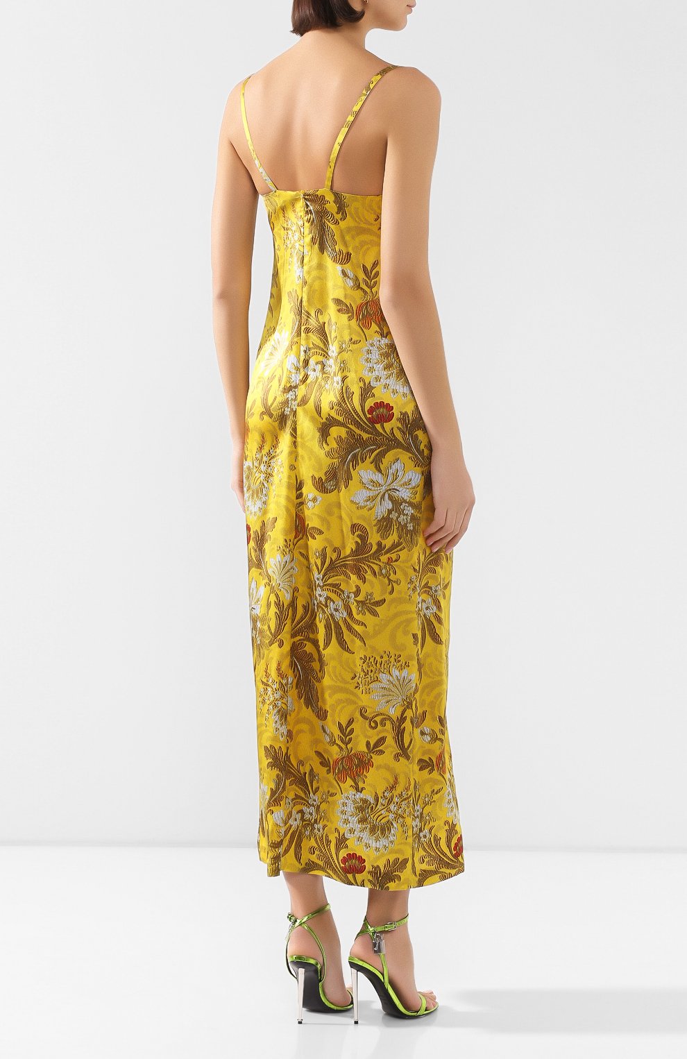 Шелковое платье DRIES VAN NOTEN, арт. 201-11058-9413, фото 4
