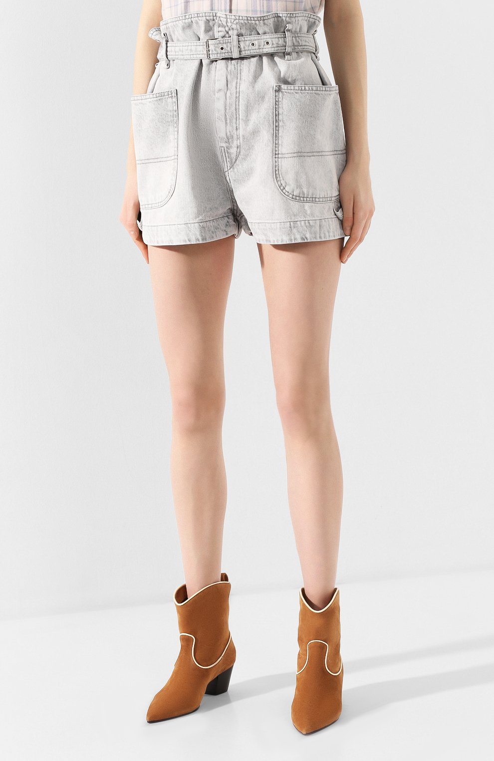 Джинсовые шорты ISABEL MARANT, арт. SH0319-20P016I/KIKE, фото 3