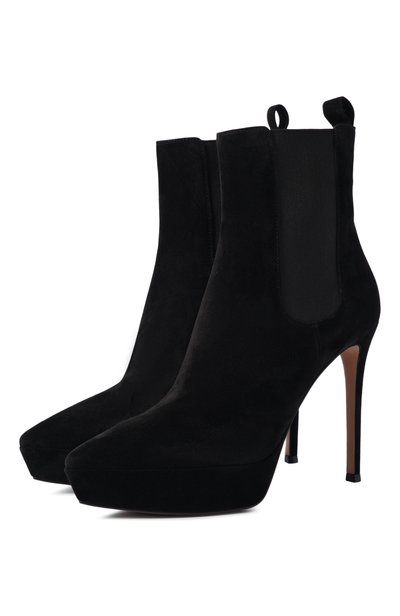 Женские замшевые ботильоны kim 85 GIANVITO ROSSI, арт. G72840.85RIC.CASNER0