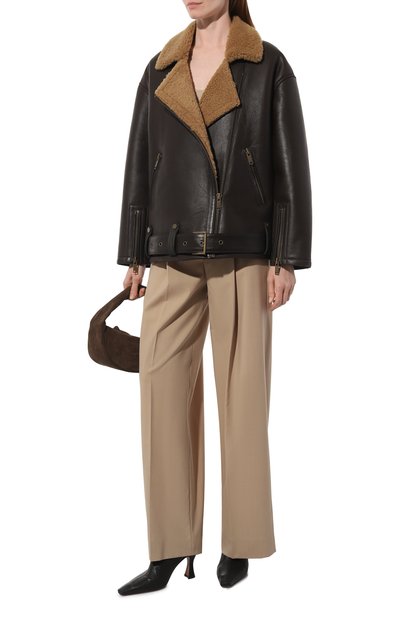 Дубленка из овчины LUDA NIKISHINA, арт. FJ/AIR/np-kr/brown, фото 2