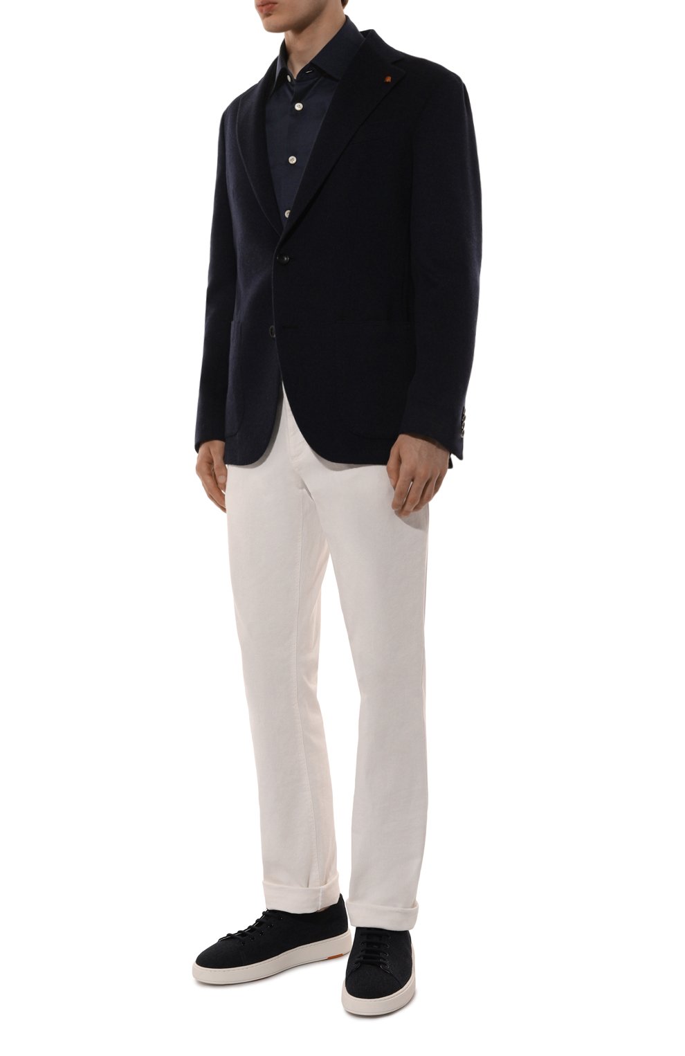 Хлопковая рубашка KITON, арт. UMCNERH0909410, фото 2