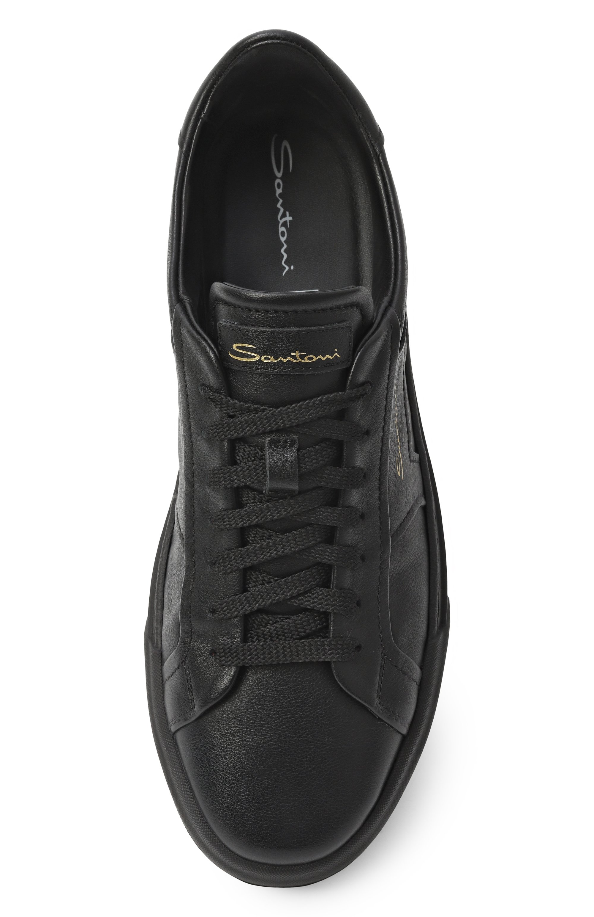 Кожаные кеды gloria SANTONI, арт. MBGT21779NE0RSL7N01_, фото 6