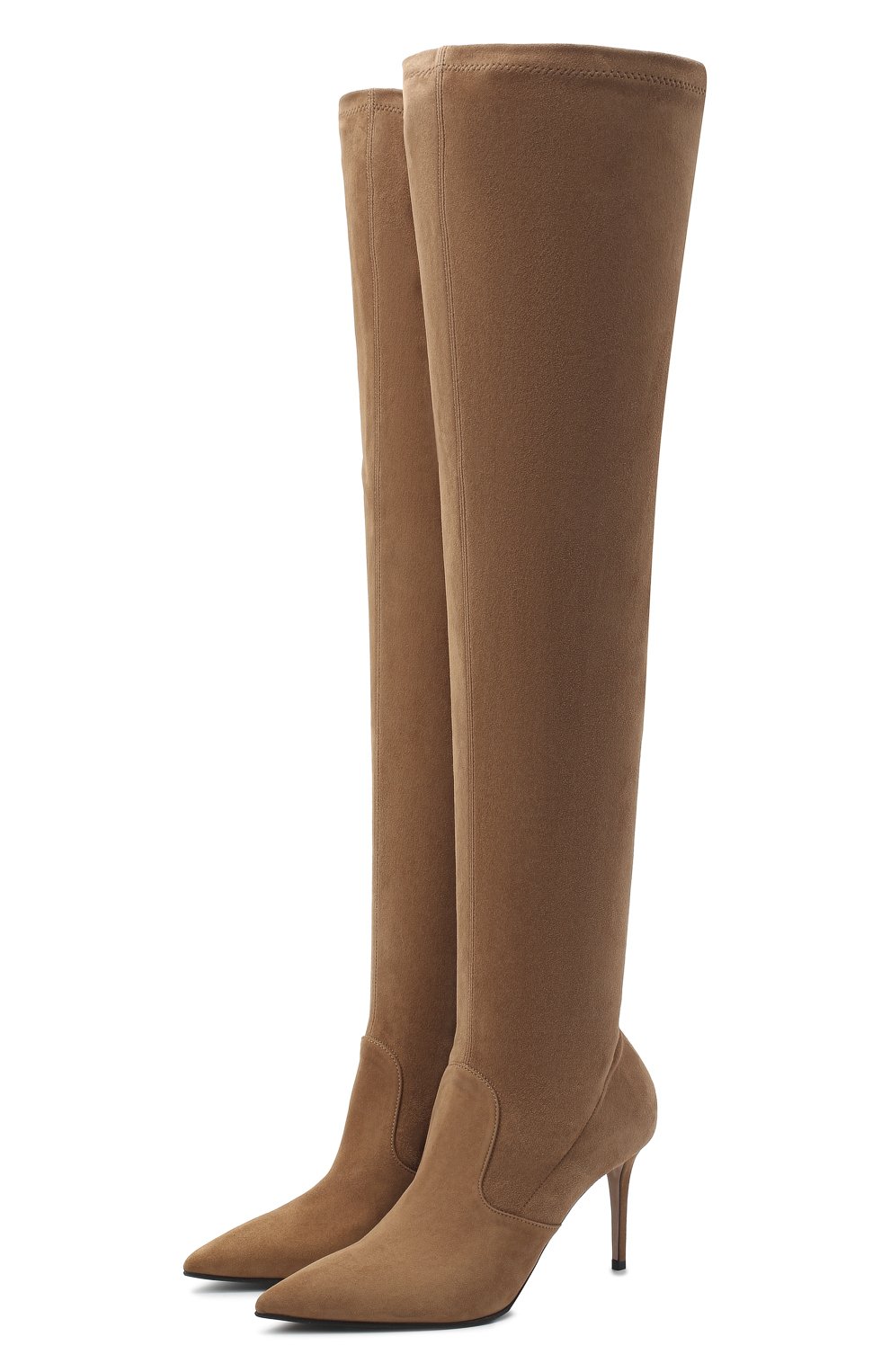 Замшевые ботфорты LE SILLA, арт. 2155M080R1PPVST, фото 1