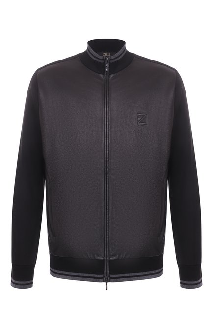 Мужской комбинированный кардиган  ZILLI, арт. KZMCB1M0130VZDT00