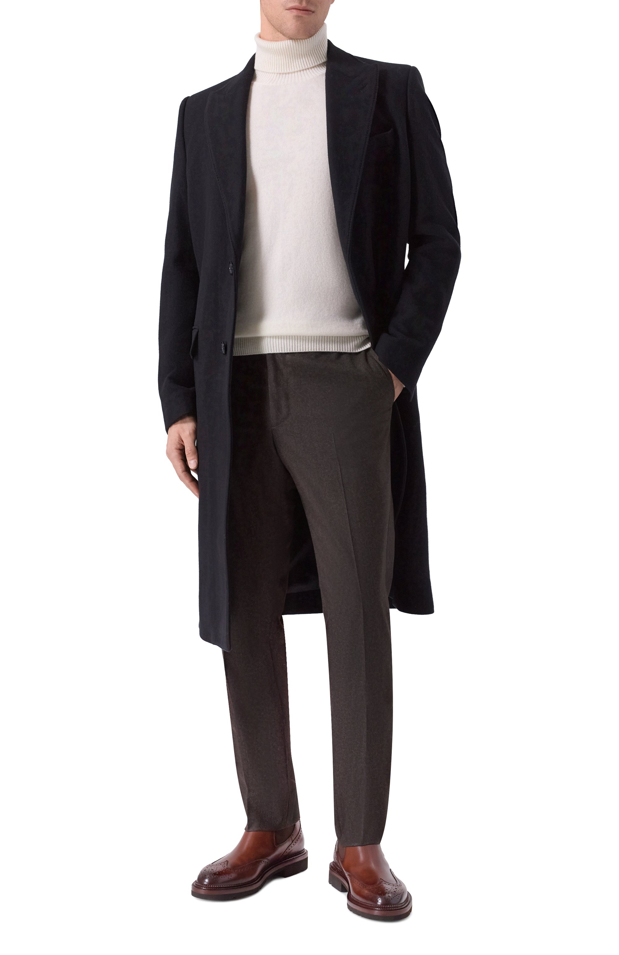 Кожаные челси colin SANTONI, арт. MCCG19116JL4GNTG, фото 2