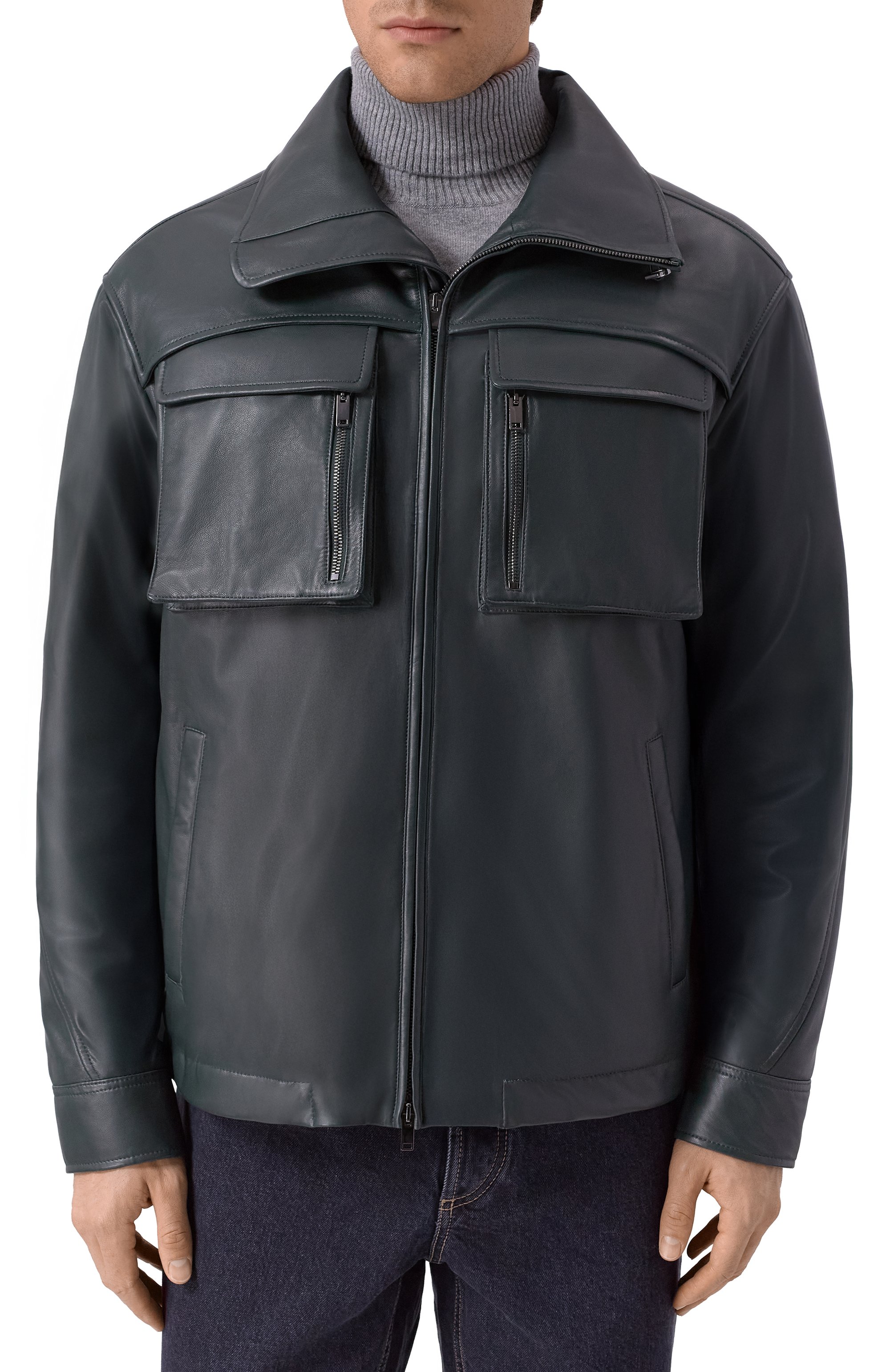 Кожаная куртка MVST, арт. M25.1PM.0011, фото 3