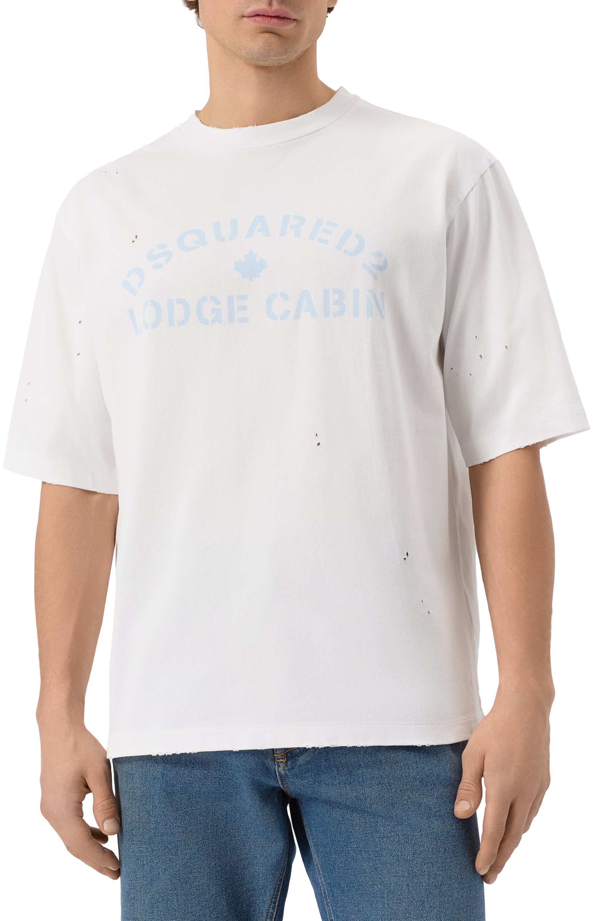 Хлопковая футболка DSQUARED2, арт. S74GD1382/S24583, фото 3