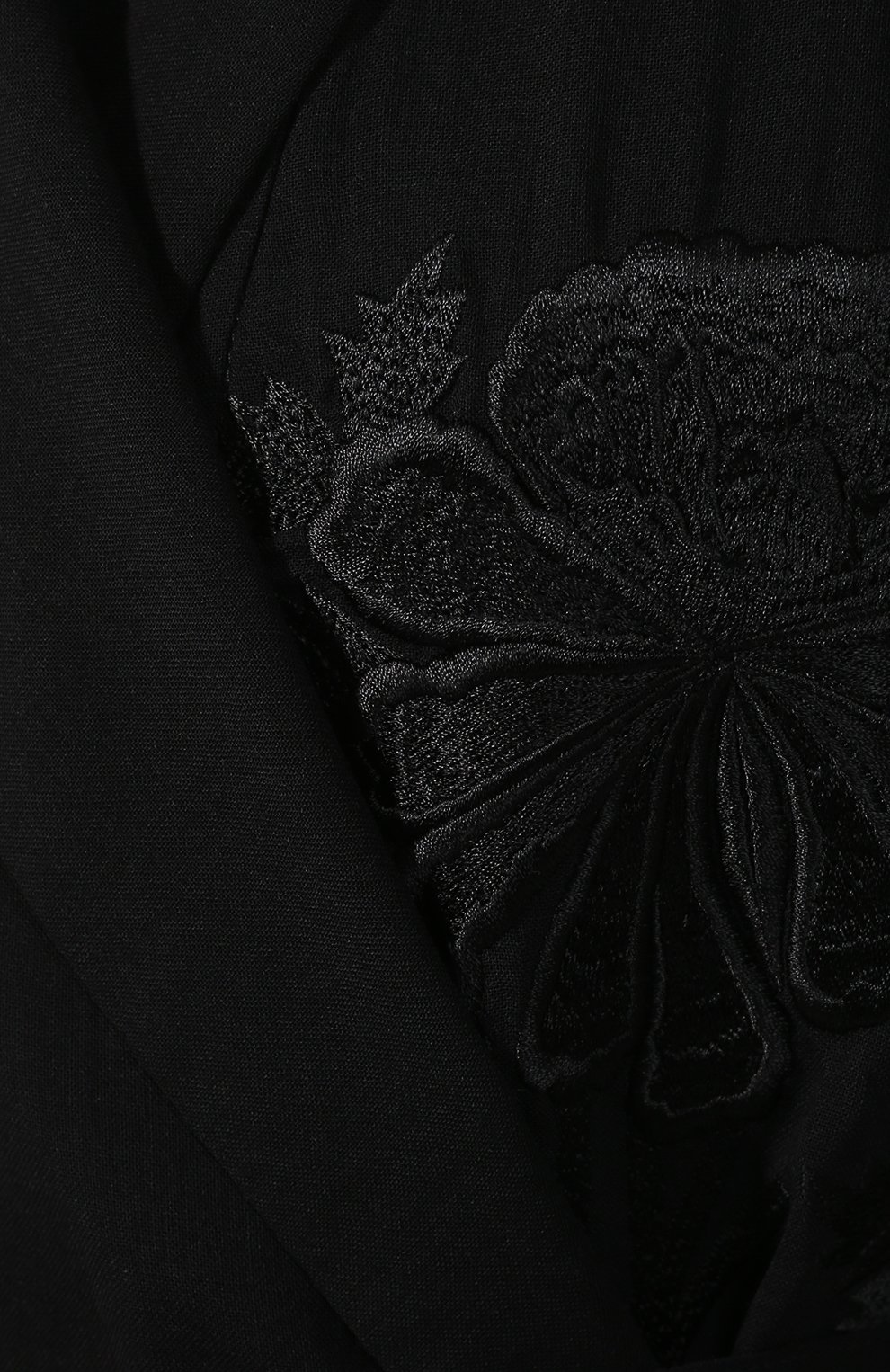 Шерстяной жакет с поясом и декоративной вышивкой ANN DEMEULEMEESTER, арт. 1801-1830-P-116-099, фото 5