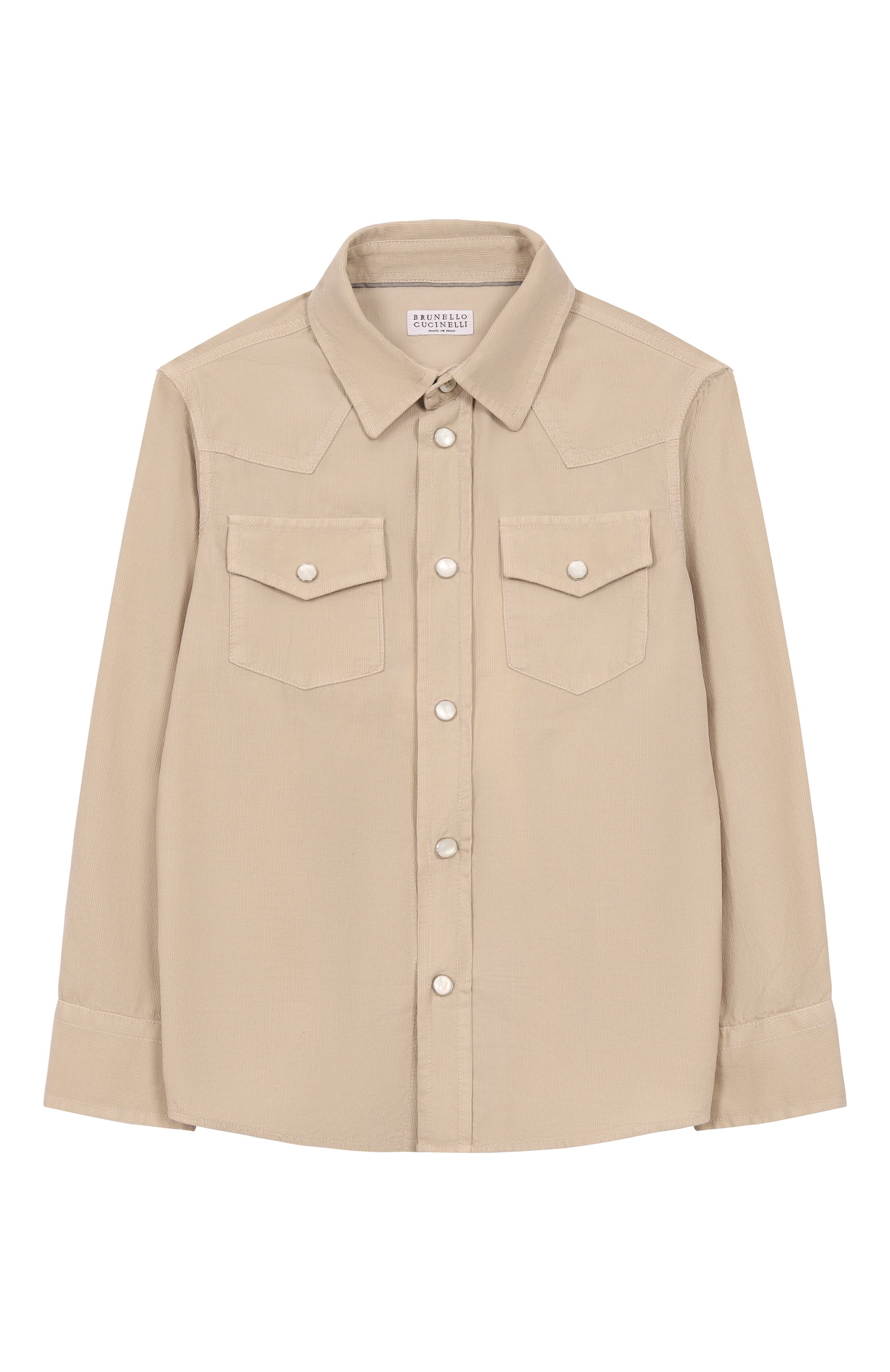 Вельветовая рубашка BRUNELLO CUCINELLI, арт. BL688C360A, фото 1
