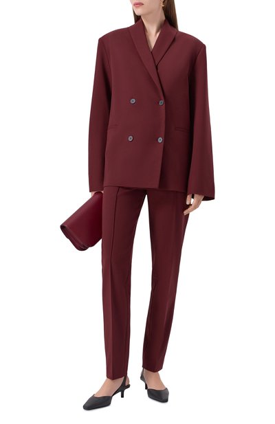 Шерстяные брюки LOULOU DE SAISON, арт. MALKA, фото 2