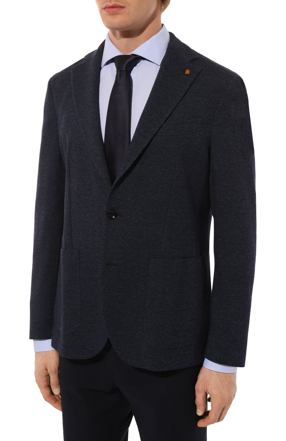 Пиджак из шерсти и хлопка SARTORIA LATORRE, арт. JD74/JG106, фото 4