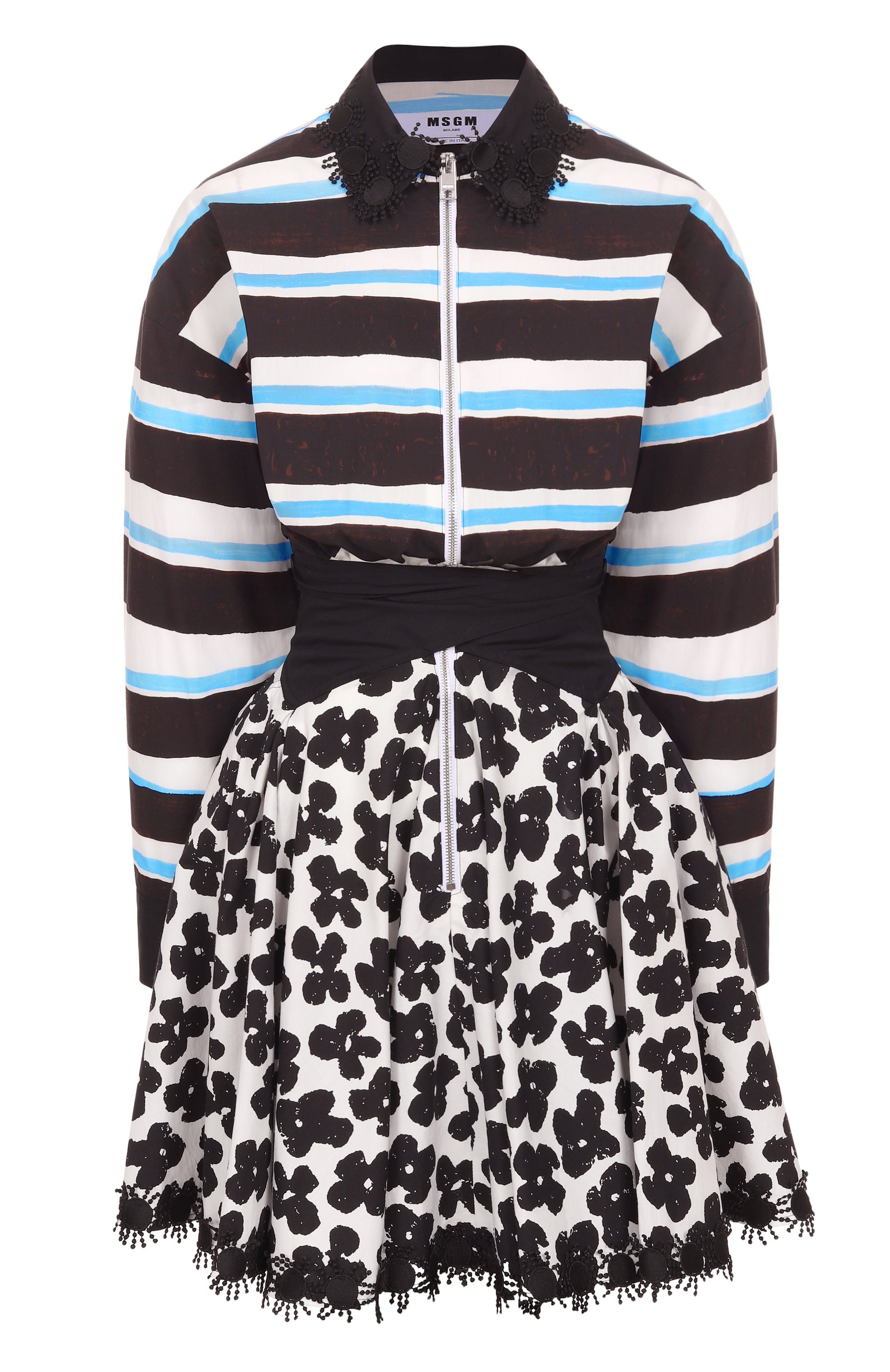 Хлопковое платье MSGM, арт. 3841MDA20Y/257150, фото 1